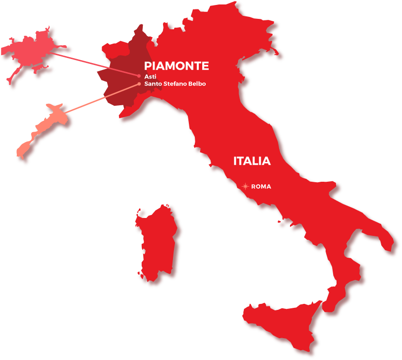 Stella Rosa Region Map Spanish